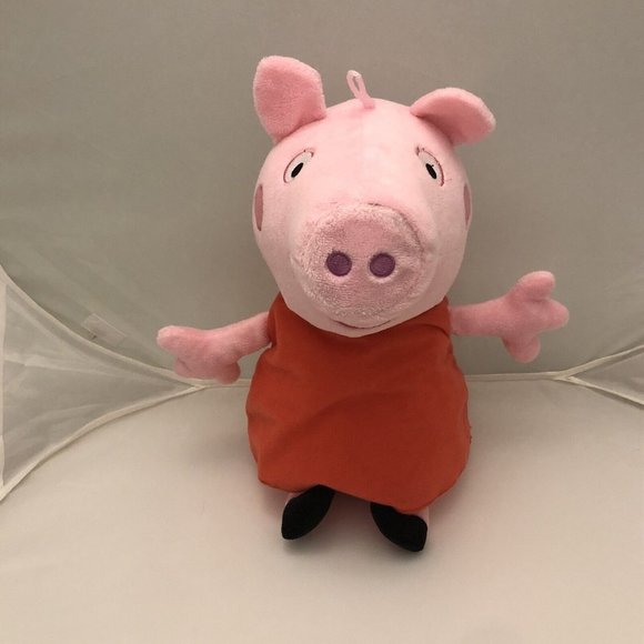 Almost Vintage 2003 13.5” Peppa Pig Fiesta Plush Stuffed Animal - Picture 1 of 12